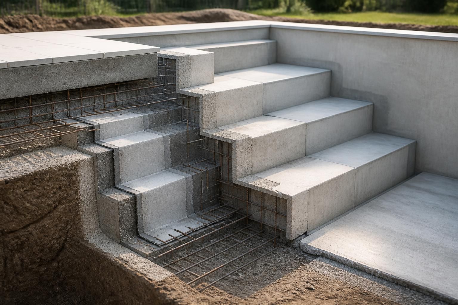 découvrez un guide complet pour concevoir un plan détaillé d'un escalier de piscine en béton, incluant les étapes essentielles et les précautions à prendre pour garantir sécurité et durabilité.