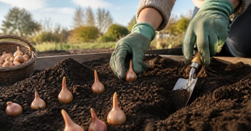 Planter échalottes : période idéale et profondeur de plantation