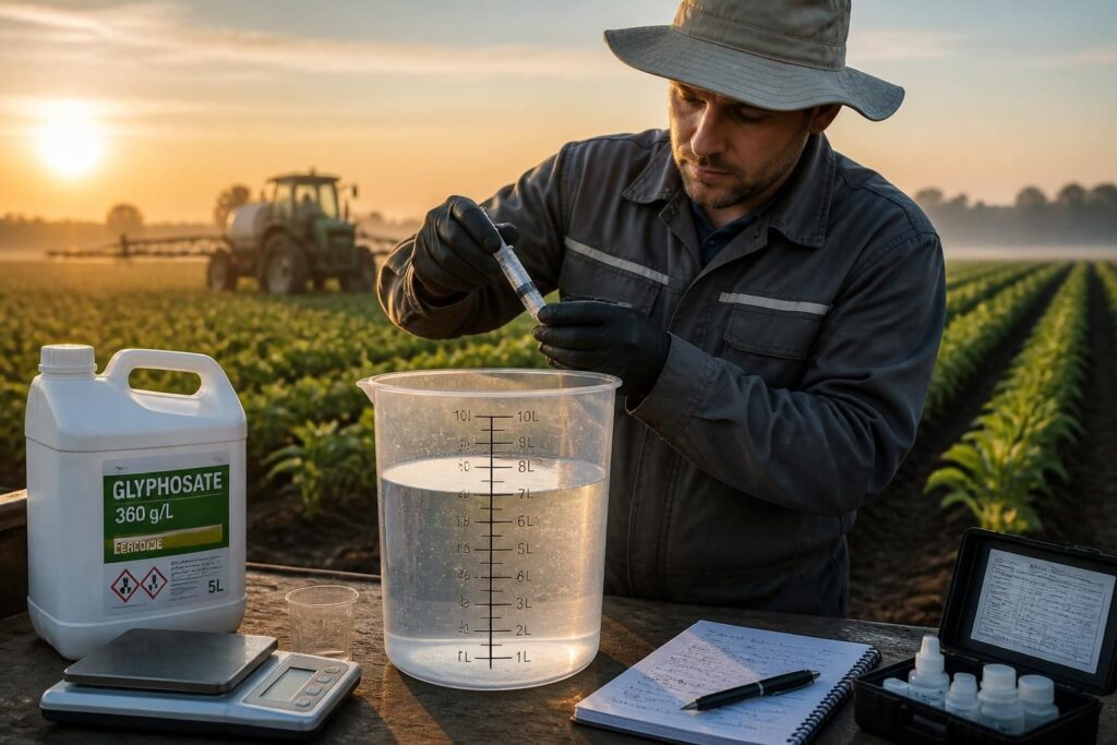 découvrez pourquoi le dosage précis du glyphosate pour 10 litres d'eau est essentiel en agriculture pour assurer l'efficacité du traitement tout en préservant la santé des cultures et de l'environnement.