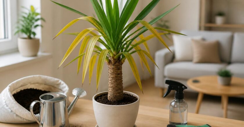 Quand les feuilles du Yucca jaunissent, quels soins apporter à votre plante ?