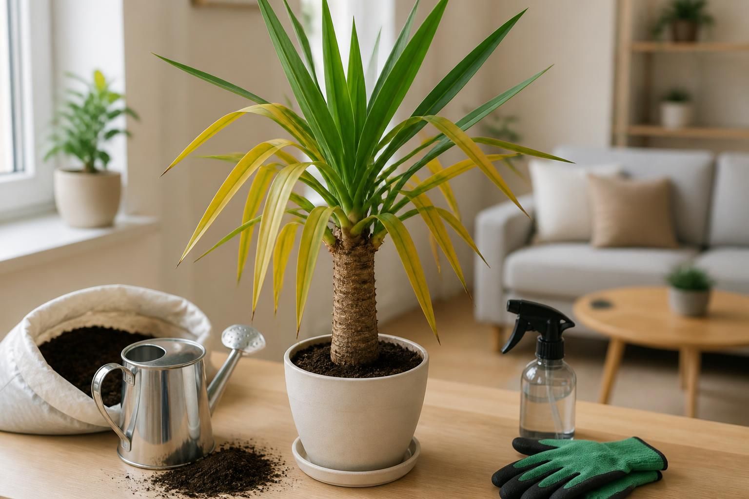 découvrez pourquoi les feuilles de votre yucca jaunissent et apprenez les soins essentiels pour redonner santé et éclat à votre plante d'intérieur.