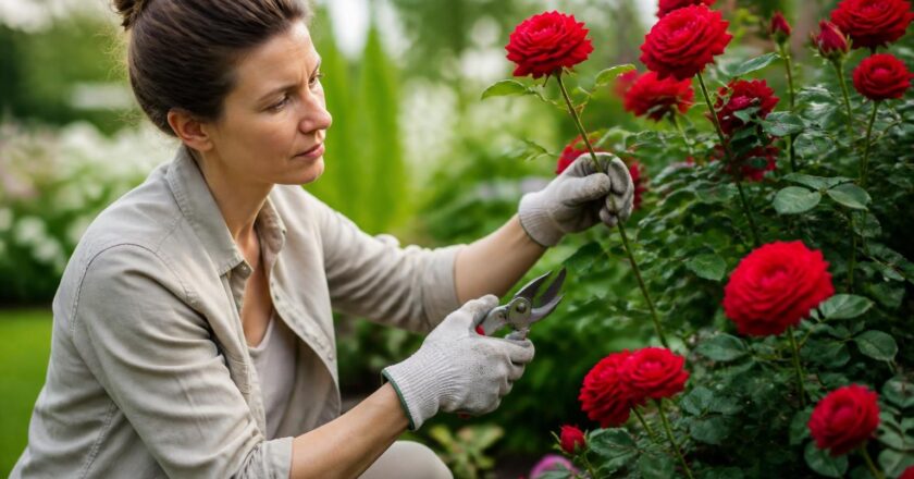 Tailler les rosiers : les bons outils et les bons gestes