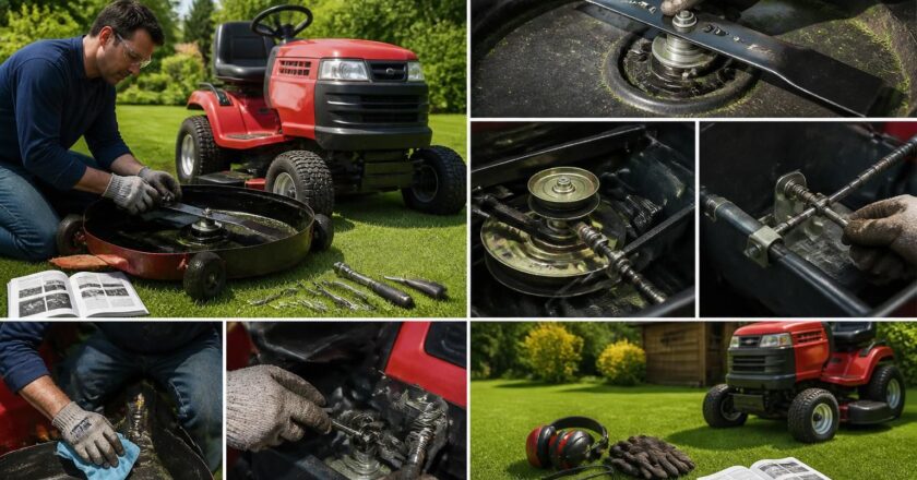 Top 7 des conseils pour éviter le problème d’enclenchement de lame sur un tracteur tondeuse MTD
