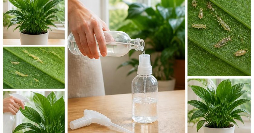 5 étapes pour éliminer les thrips avec le vinaigre blanc sans danger