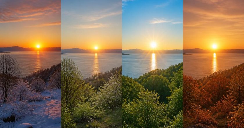 De quel coté se lève le soleil en fonction des saisons : ce que vous devez savoir