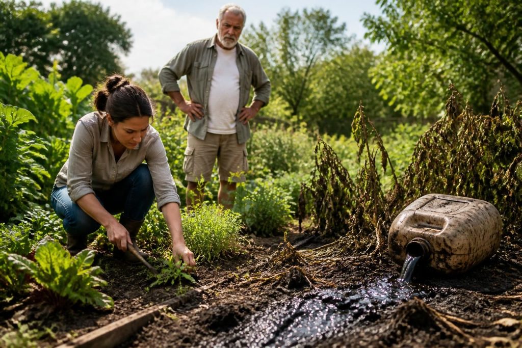 apprenez pourquoi désherber au gasoil est une méthode dangereuse et inefficace, et découvrez des alternatives respectueuses de l'environnement pour un jardin sain.