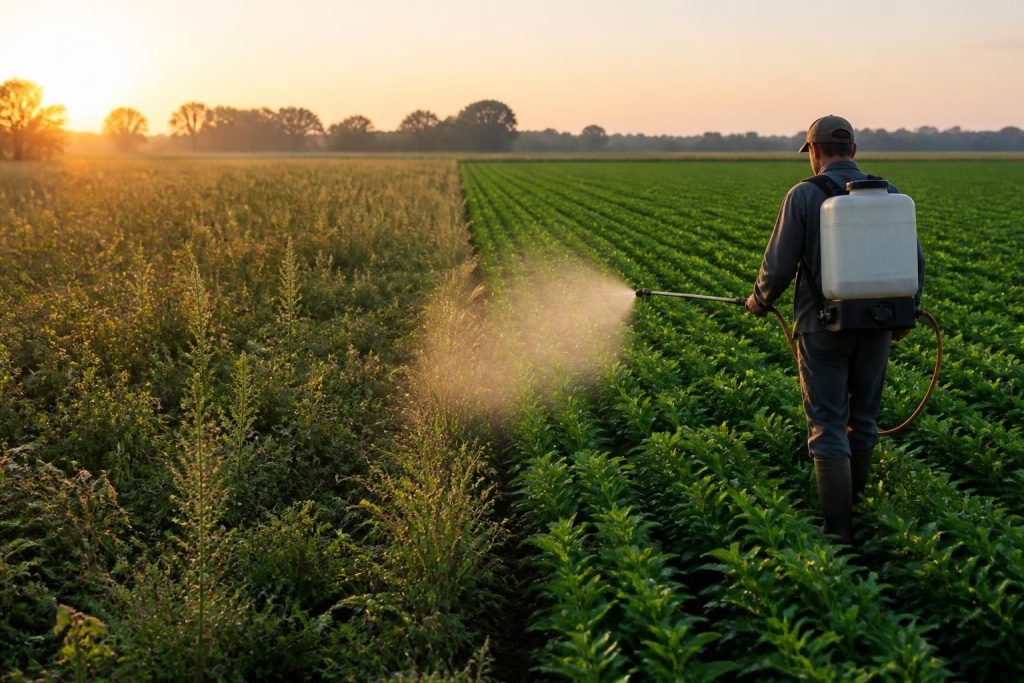 découvrez pourquoi doser correctement le glyphosate à 360 ml par litre d'eau est crucial pour optimiser l'efficacité de vos traitements agricoles et protéger vos cultures.