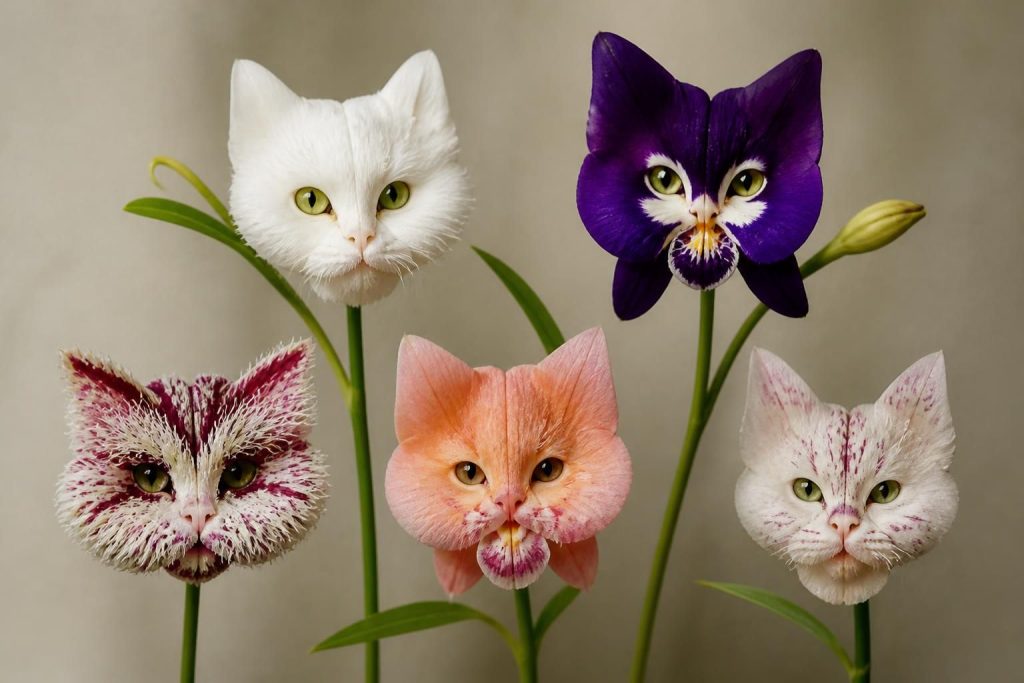 découvrez le top 5 des variétés de fleurs en forme de tête de chat à collectionner, parfaites pour embellir votre jardin avec une touche originale et mignonne.